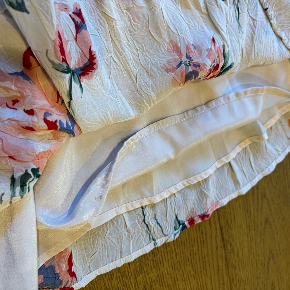Lucky Brand / Floral Peasant Blouse Sz S - Picture 4 of 11